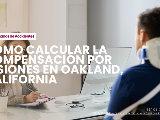 Cómo calcular la compensación por lesiones en Oakland, California